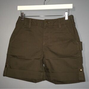 🔨 CARHARTT “Smithville” Women’s Original Fit Shorts in Tarmac, 2 — NWT